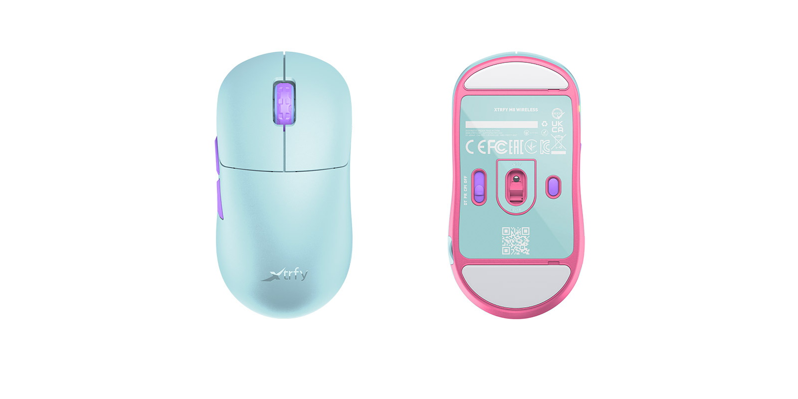 M8-Wireless-Frosty-Mint-Gaming-Mouse_Topbottom.jpg